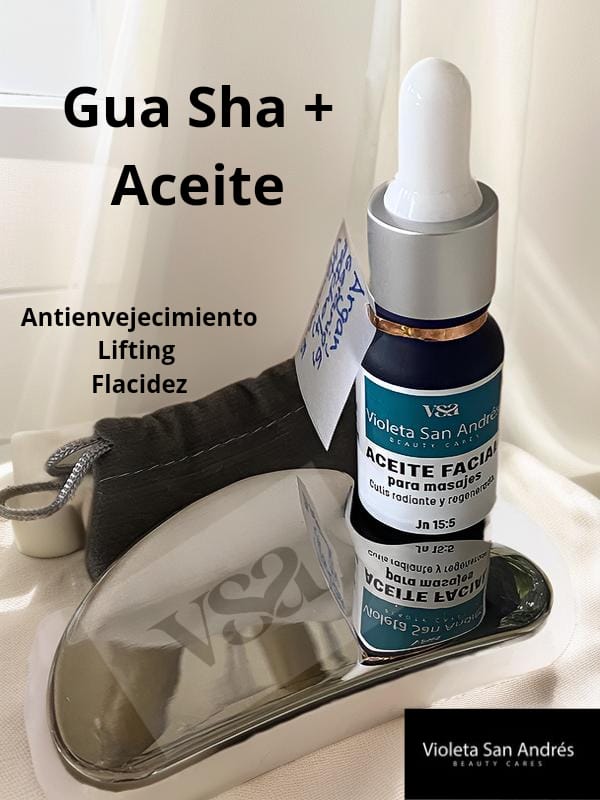 Kit Gua Sha + Aceite Facial